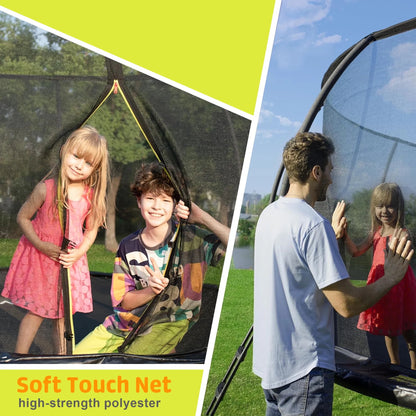 JumpNest Premium Trampoline with Extra Protection | ASTM Safety Certified