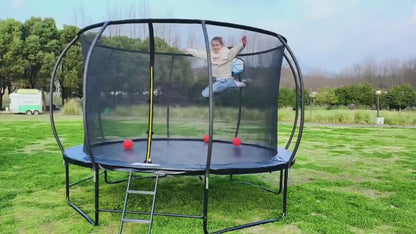 JumpNest Premium Trampoline with Extra Protection | ASTM Safety Certified